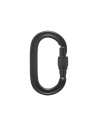 Καραμπίνερ Black Diamond Oval Keylock Screwgate Black
