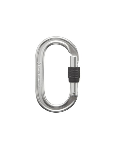Καραμπίνερ Black Diamond Oval Keylock Screwgate Polished