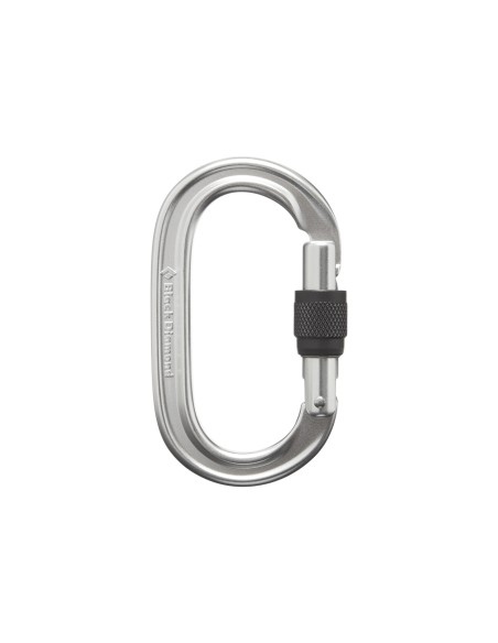 Καραμπίνερ Black Diamond Oval Keylock Screwgate Polished