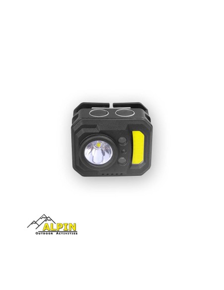Φακος Κεφαλής Ελαφρύς Sensor 350lm Κοκκινο+UV Cob