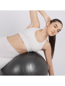 Μπάλα Γυμναστικής Amila Bulk 75cm Γκρι 2