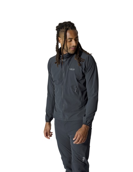 Ανδρικό Softshell Jacket Rab Borealis Hooded Jacket Beluga