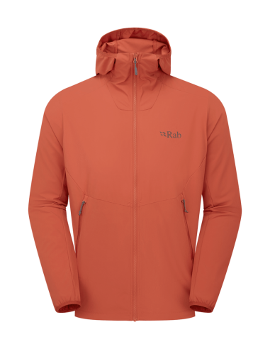 Ανδρικό Softshell Jacket Rab Borealis Hooded Jacket Tuscan Red