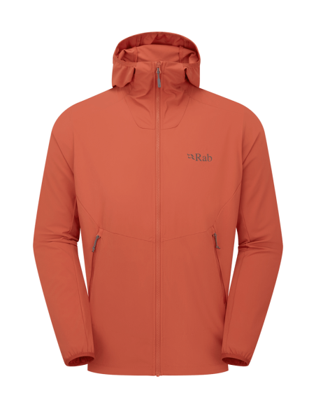 Ανδρικό Softshell Jacket Rab Borealis Hooded Jacket Tuscan Red