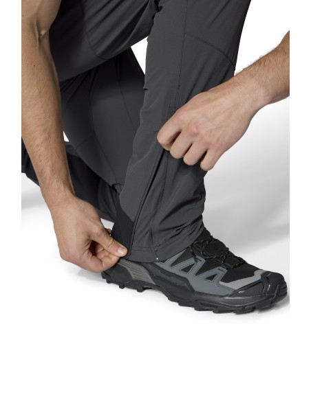 Ανδρικό παντελόνι Softshell Rab Ascendor Antracite