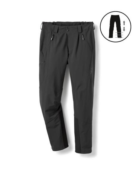 Ανδρικό παντελόνι Softshell Ascendor AS Climbing Black