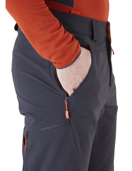 Ανδρικό παντελόνι Softshell Ascendor AS Climbing Black