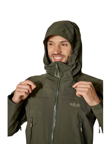 Ανδρικό Αδιάβροχο Rab Kangri GORE-TEX Jacket Olive