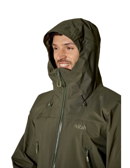 Ανδρικό Αδιάβροχο Rab Kangri GORE-TEX Jacket Olive