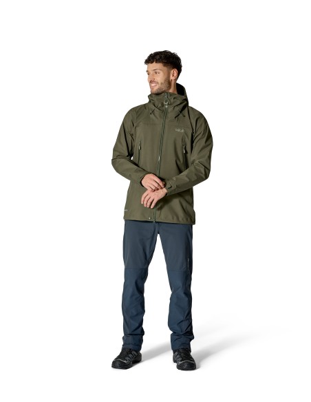 Ανδρικό Αδιάβροχο Rab Kangri GORE-TEX Jacket Olive