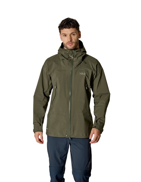 Ανδρικό Αδιάβροχο Rab Kangri GORE-TEX Jacket Olive