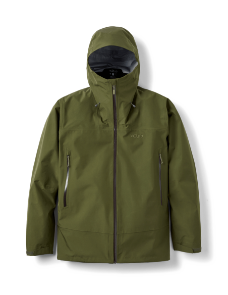 Ανδρικό Αδιάβροχο Jacket Rab Namche GORE-TEX Army
