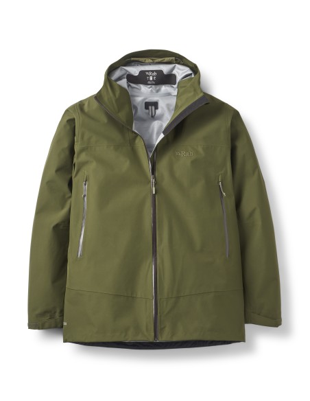 Ανδρικό Αδιάβροχο Jacket Rab Namche GORE-TEX Army
