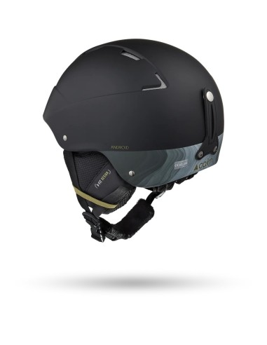 Κράνος Σκι Cairn Android-Andromeda Graphic Mat Black Lava