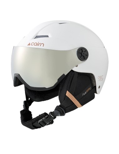 Κράνος Σκι Cairn Orbit Visor Mat White Coffee