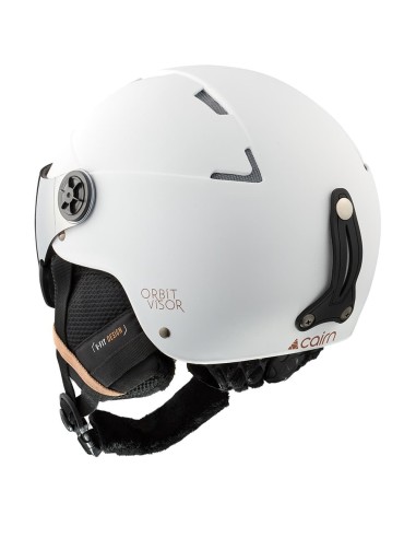 Κράνος Σκι Cairn Orbit Visor Mat White Coffee