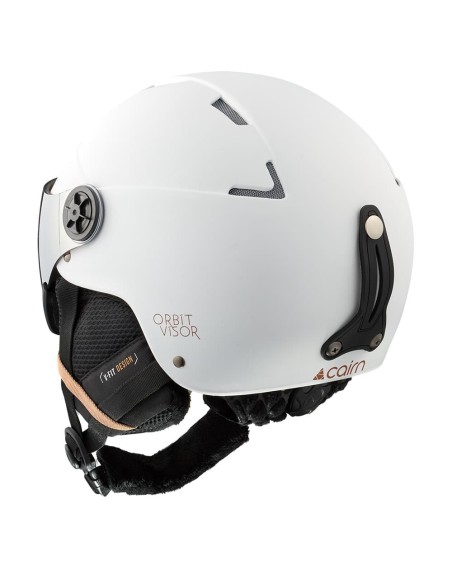 Κράνος Σκι Cairn Orbit Visor Mat White Coffee