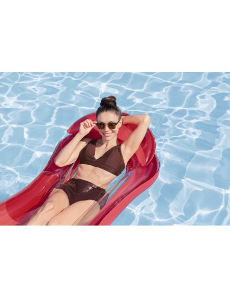 Στρώμα θαλάσσης Bestway HydroLuxe Floating Pool Lounge Float 1.60Χ0.84m Red