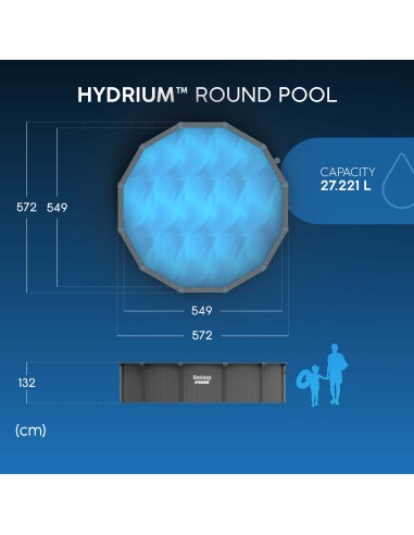 Πισίνα Bestway Hydrium Pool Set 5.49m x 1.32m