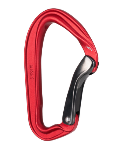 Καραμπίνερ Απλό Fixe Climbing Picot Curve Red