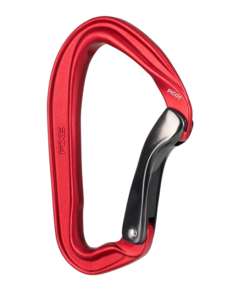 Καραμπίνερ Απλό Fixe Climbing Picot Curve Red