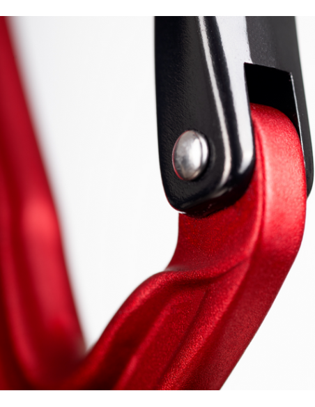 Καραμπίνερ Απλό Fixe Climbing Picot Curve Red
