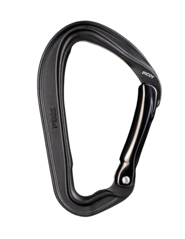 Καραμπίνερ Απλό Fixe Climbing Picot Straight Black