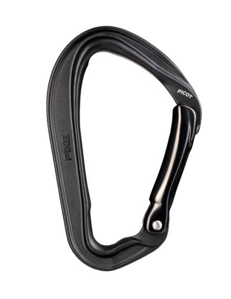 Καραμπίνερ Απλό Fixe Climbing Picot Straight Black