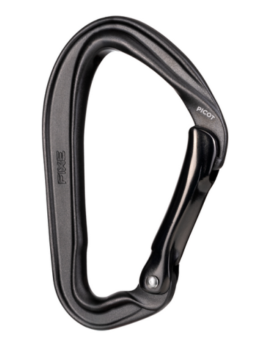Καραμπίνερ Απλό Fixe Climbing Picot Straight Black