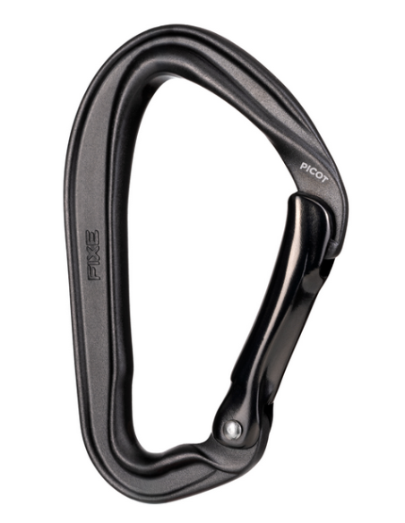 Καραμπίνερ Απλό Fixe Climbing Picot Straight Black