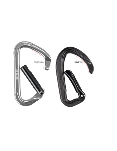 Καραμπίνερ Απλό Fixe Climbing Picot Straight Black