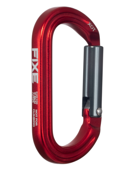Καραμπίνερ Fixe Climbing Xot Auxiliary Carabiner Red