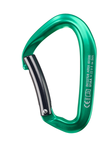 Καραμπίνερ Απλό Fixe Climbing Picot Curve Green