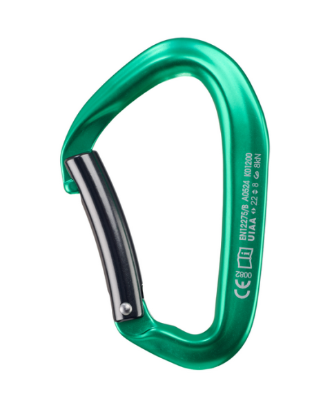 Καραμπίνερ Απλό Fixe Climbing Picot Curve Green
