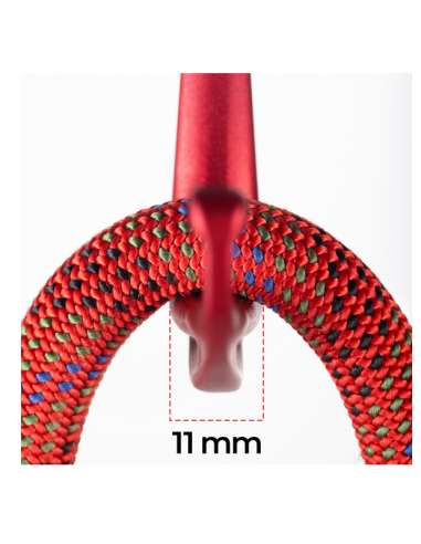 Καραμπίνερ Fixe Climbing Picot Screw Red