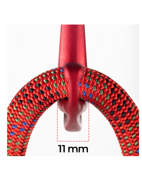 Καραμπίνερ Fixe Climbing Picot Screw Red