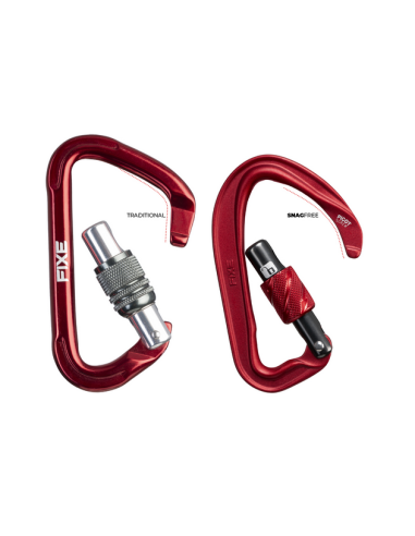 Καραμπίνερ Fixe Climbing Picot Screw Red